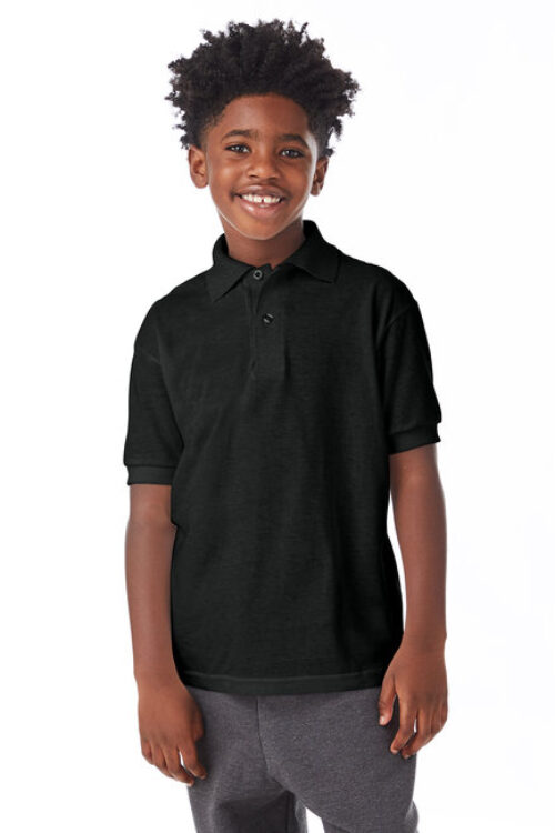 054Y Youth 50/50 EcoSmart® Jersey Knit Polo