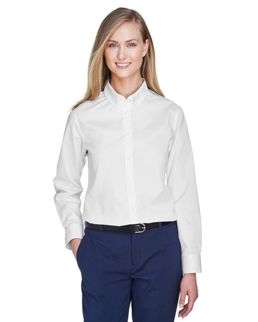 78193 Ladies' Operate Long-Sleeve Twill Shirt