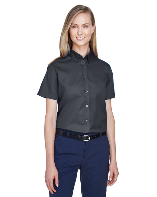 78194 Ladies' Optimum Short-Sleeve Twill Shirt