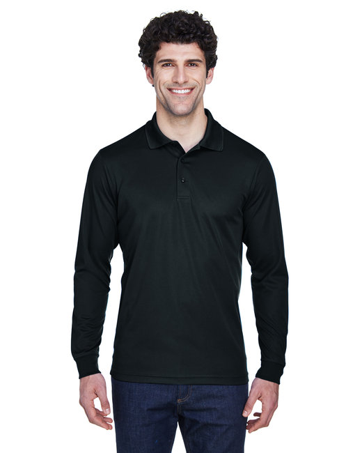 88192 Men's Pinnacle Performance Long-Sleeve Piqué Polo