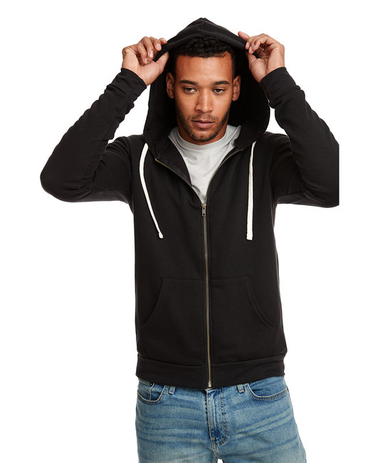 9602 Unisex Santa Cruz Full-Zip Hooded Sweatshirt
