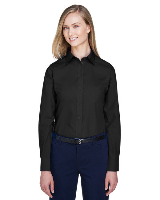D620W Ladies' Crown Woven Collection® Solid Broadcloth
