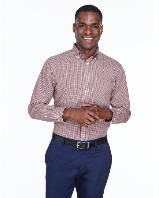 Men's Crown Woven Collection® Gingham Check