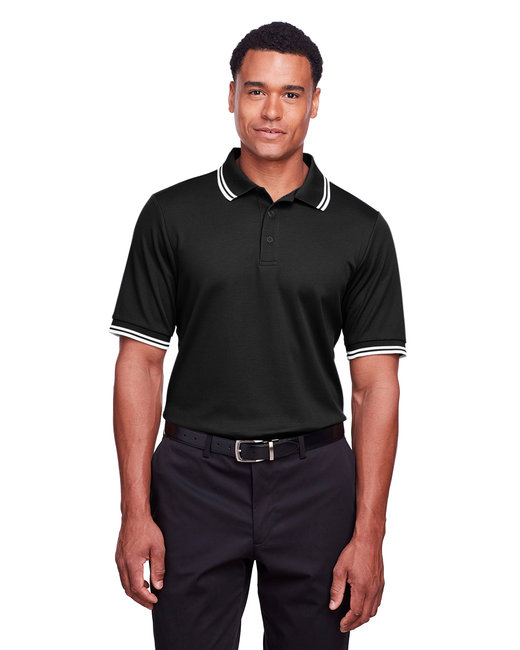 DG20C Men's CrownLux Performance¿ Plaited Tipped Polo