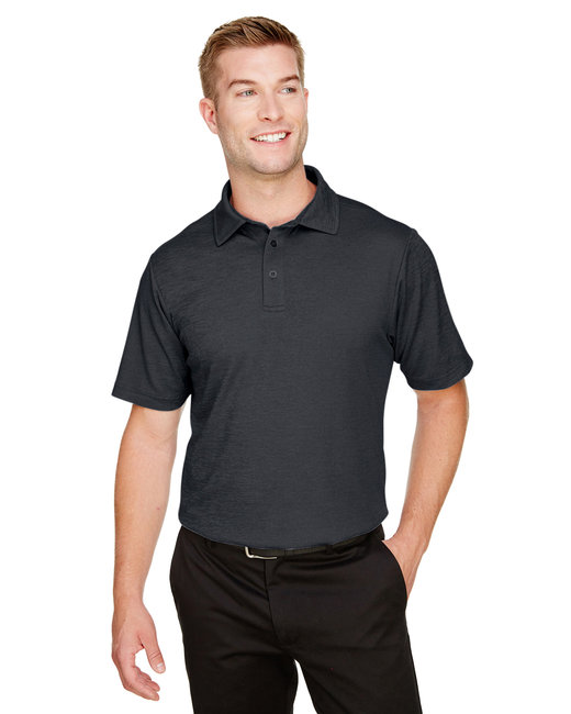 DG22 CrownLux Performance¿ Men's Address Melange Polo