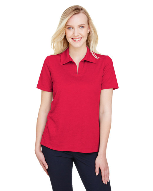 DG22W CrownLux Performance¿ Ladies' Address Melange Polo