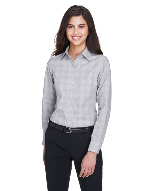 DG520W Ladies' Crown Woven Collection® Glen Plaid