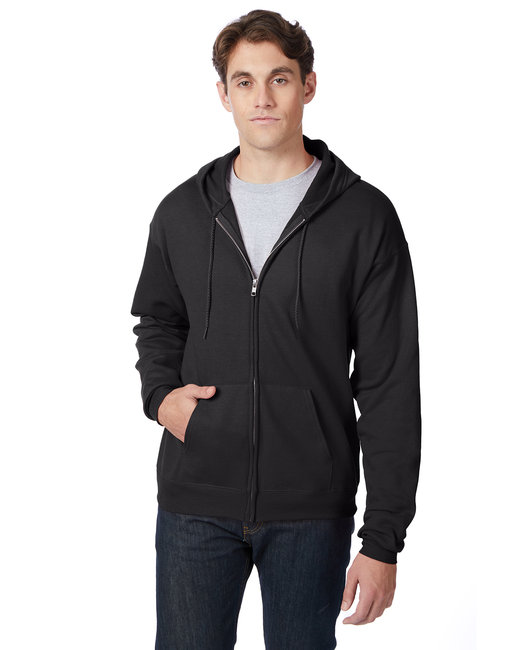 P180 Adult EcoSmart® 50/50 Full-Zip Hooded Sweatshirt