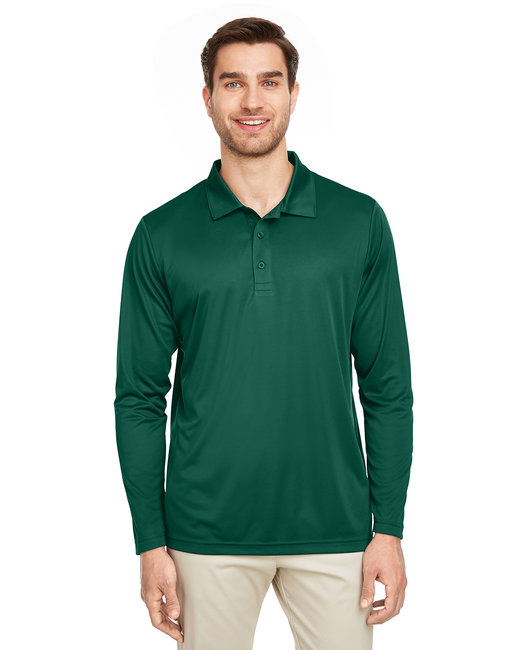 TT51L Men's Zone Performance Long Sleeve Polo