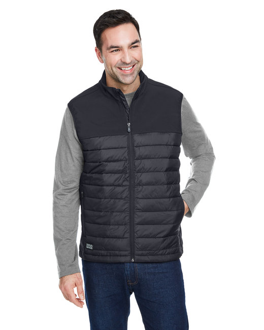 5318 Men's Summit Puffer Body Softshell Vest