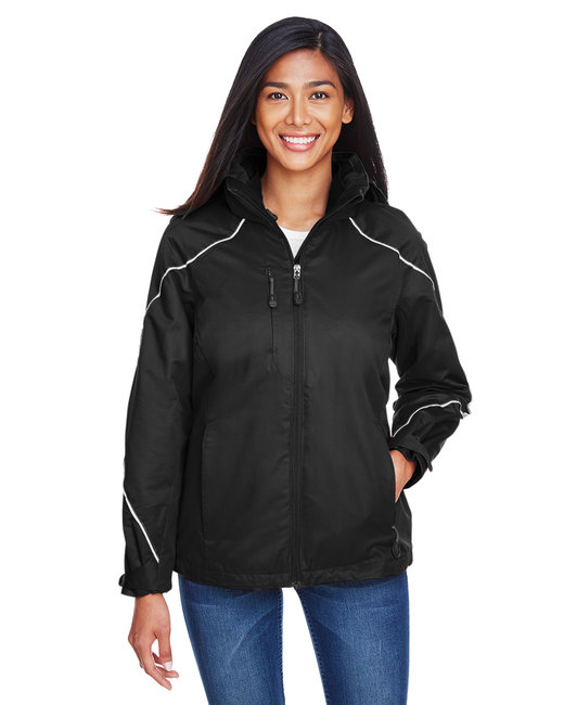78196 Ladies' Angle 3-in-1 Jacket with Bonded Fleece Liner