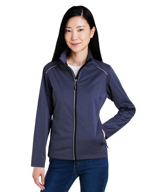 ce708w Ladies' Techno Lite Three-Layer Knit Tech-Shell