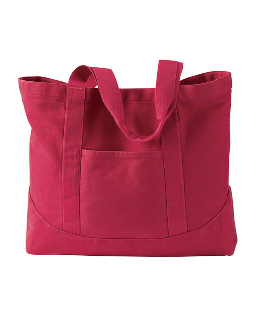 1904 Pigment-Dyed Large Canvas Tote