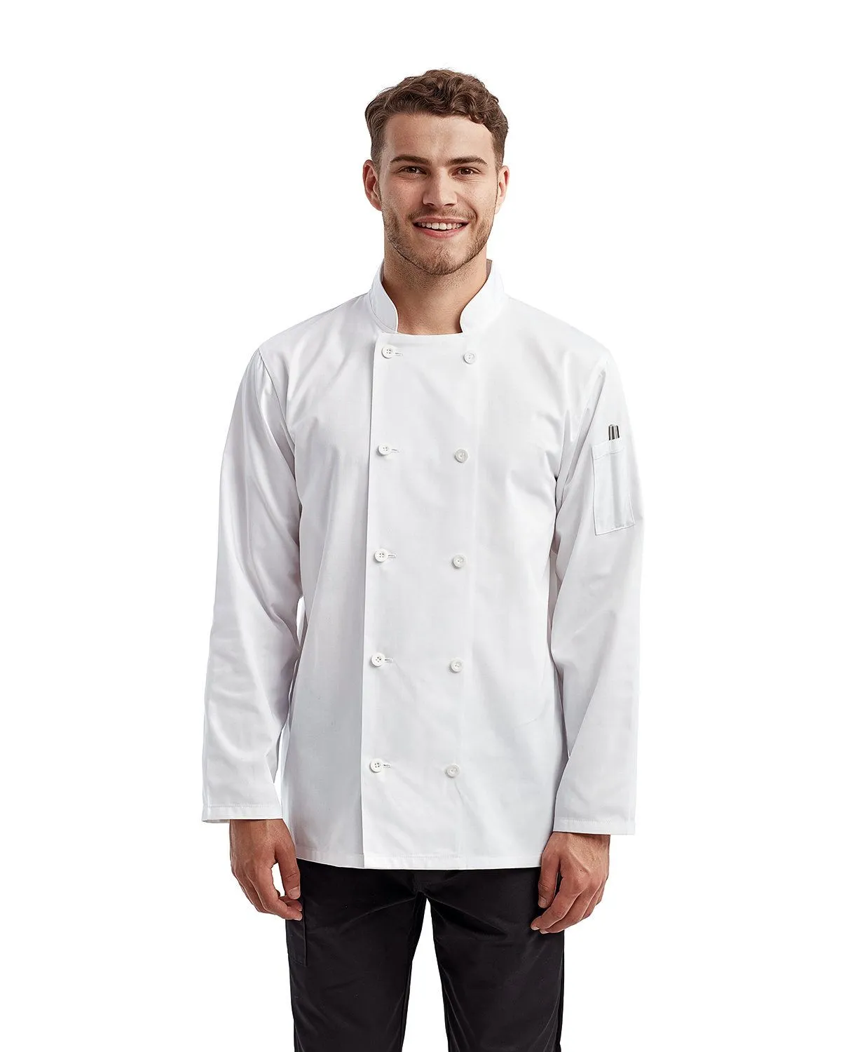 RP657 Artisan Collection Unisex Long-Sleeve Sustainable Chef's Coat