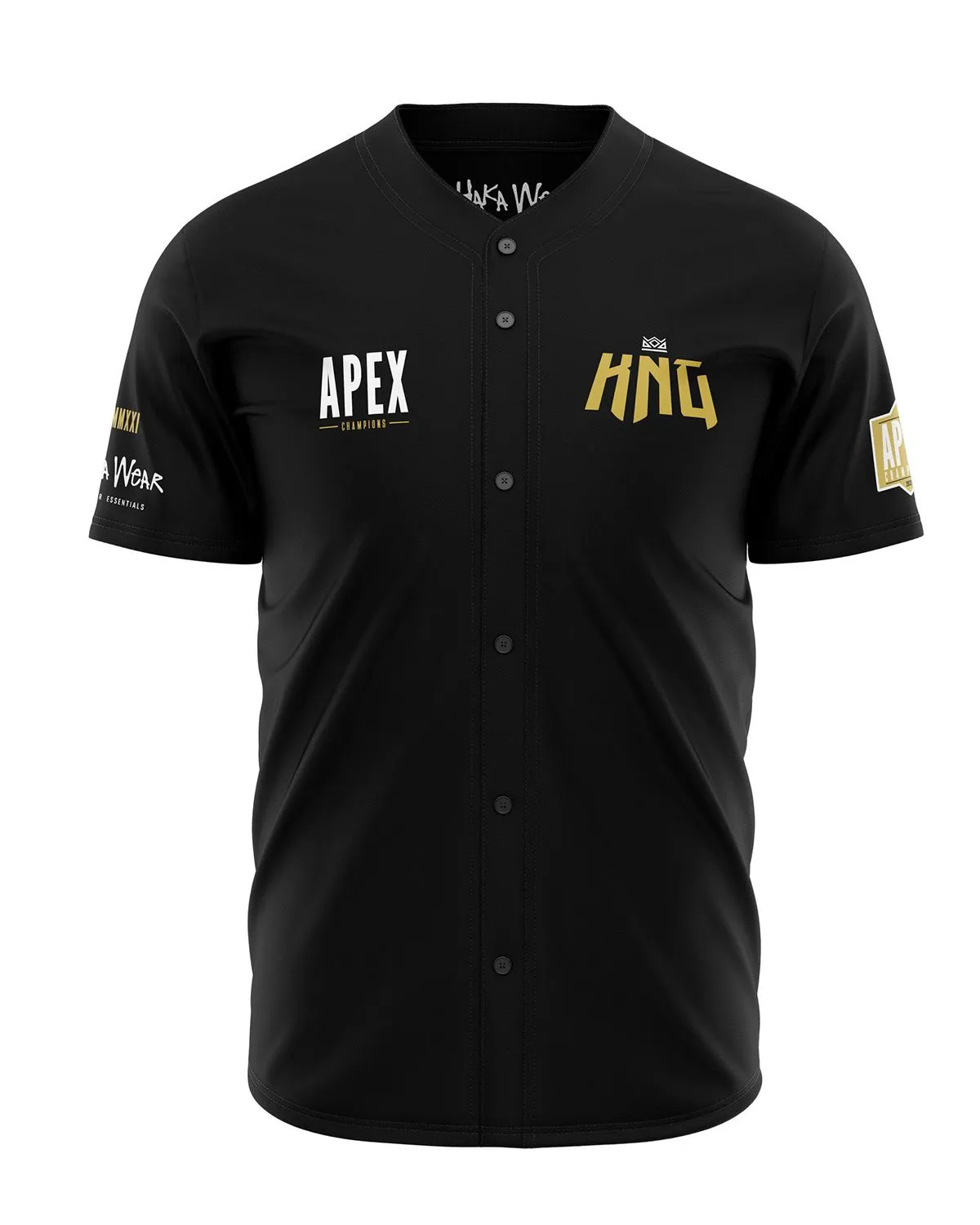 Shaka Wear SHABJM Men's Kungarna Apex Championship Baseball Jersey
